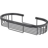 Полка корзина Aquatek Черная матовая арт-AQ4916MB — фото 1, Полки для ванной и душа