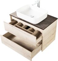 Товар: Тумба под раковину BelBagno Kraft 80 подвесная Rovere Galifax Bianco арт-KRAFT-800-2C-SO-RGB - фото 3 Тумба под раковину BelBagno Kraft 80 подвесная Rovere Galifax Bianco арт-KRAFT-800-2C-SO-RGB — фото 3, Тумбы под раковину