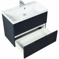 Тумба под раковину BelBagno Vittoria 90 подвесная Grigio Opaco арт-VITTORIA-900-2C-SO-GO-P — фото 6, Тумбы под раковину