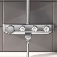 Товар: Душевая система Grohe Euphoria SmartControl System 260 Mono Хром арт-26510000 - фото 6 Душевая система Grohe Euphoria SmartControl System 260 Mono Хром арт-26510000 — фото 6, Душевые стойки