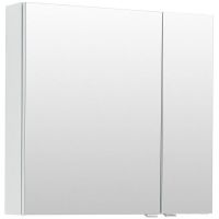 Зеркальный шкаф Aquanet Порто 70 L Белый глянец арт-241748 — фото 1, Зеркальные шкафы в ванную