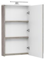 Товар: Зеркальный шкаф Aquaton Эмма 46 Белый Дуб наварра арт-1A221802EAD80 - фото 4 Зеркальный шкаф Aquaton Эмма 46 Белый Дуб наварра арт-1A221802EAD80 — фото 4, Зеркальные шкафы в ванную