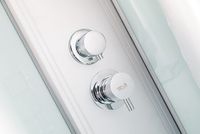 Душевой бокс WeltWasser WW500 Emmer 13555-2 135х135 профиль Хром стекло прозрачное арт-10000004657 — фото 10, Душевые боксы