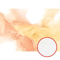 Фреска Ortograf Fluid art 33652 Фактура бархат FX Флизелин (3,8*2,7) Желтый/Оранжевый, Абстракция арт-33652 (бархат FX) — фото 1, Фрески