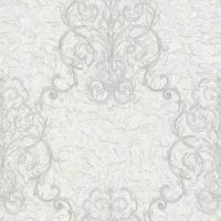 Обои Decori-Decori Parma Винил на флизелине (1,06*10,05) Белый, Дамаск арт-83303 — фото 1, Обои для стен