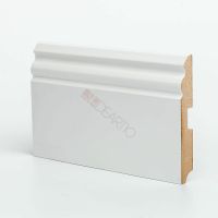 Плинтуса Deartio Премиум Белый МДФ 2050х120х16 мм арт-U 105-120 — фото 1, Напольные плинтусы