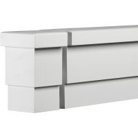 Торцевой элемент Европласт 90x152x90 мм арт-4.04.132 — фото 1, Фасадный декор