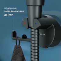 Гигиенический душ со смесителем AM.PM Func Черный матовый арт-F0H8F922 — фото 3, Гигиенические души