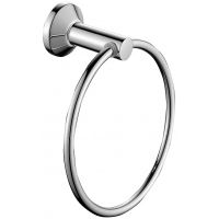 Кольцо для полотенец CeramaLux Fleur Хром арт-78306 — фото 1, Полотенцедержатели