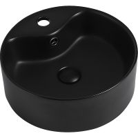 Товар: Раковина Abber Bequem 41 Черная матовая арт-AC2104MB - фото 2 Раковина Abber Bequem 41 Черная матовая арт-AC2104MB — фото 2, Раковины накладные