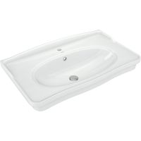 Раковина Кировит Модерн 850 Белая арт-Вн Крв37 — фото 1, Раковины встраиваемые сверху