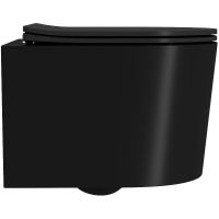 Товар: Комплект унитаза с инсталляцией Point Веста Черный матовый с сиденьем Микролифт и Белой клавишей смыва арт-886914GBO1+PN41701BM - фото 3 Комплект унитаза с инсталляцией Point Веста Черный матовый с сиденьем Микролифт и Белой клавишей смыва арт-886914GBO1+PN41701BM — фото 3, Комплекты унитаз + инсталляция