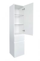 Шкаф пенал Jacob Delafon Madeleine 35 R подвесной Белый глянец арт-EB2069D-J5 — фото 2, Пеналы для ванной комнаты