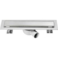 Душевой лоток Vincea Optima 60 с решеткой Хром арт-SAY.601.60.P.DUZ — фото 1, Душевые лотки