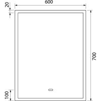 Товар: Зеркало Iddis Slide 60 с подсветкой с подогревом Черное c сенсорным выключателем и диммером арт-SLI6000i98 - фото 11 Зеркало Iddis Slide 60 с подсветкой с подогревом Черное c сенсорным выключателем и диммером арт-SLI6000i98 — фото 11, Зеркала в ванную комнату