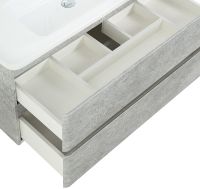 Тумба под раковину BelBagno 105 подвесная Cemento Verona Grigio арт-ALBANO-CER-1050-2C-SO-CVG — фото 7, Тумбы под раковину