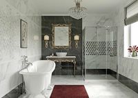 Керамическая плитка Cersanit Royal Stone декорированная белый A (RSL052D) настенная 29,8х59,8 см арт-RSL052D-60 — фото 2, Керамическая плитка