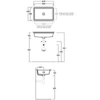 Товар: Раковина Simas Top E Lavabi D Arredo S60 bi Белая арт-S60bi - фото 4 Раковина Simas Top E Lavabi D Arredo S60 bi Белая арт-S60bi — фото 4, Раковины встраиваемые снизу