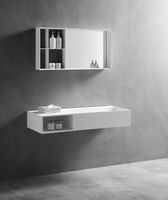 Раковина Abber Stein 120 L Белая матовая арт-AS2640-1.2 L — фото 6, Раковины подвесные