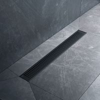 Душевой лоток AM.PM MasterFlow 60 с Черной матовой решеткой Cut Gradient арт-W01SC-P11-060-01BM — фото 6, Душевые лотки