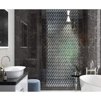 Керамическая плитка Kerama Marazzi Алькала черный настенная 20х50 см арт-7200 — фото 2, Керамическая плитка