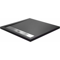 Душевой поддон из искусственного камня WasserKRAFT Abens 90x90 Черный матовый арт-20T03 — фото 1, Душевые поддоны из искусственного камня