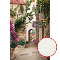 Фреска Ortograf Городской пейзаж 5312 Фактура флок FLK Флизелин (1,8*2,7) Разноцветный, Город/Цветы арт-5312 (флок FLK) — фото 1, Фрески