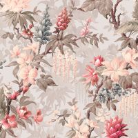 Панно LOYMINA Equator Флизелин (1*1,28) Разноцветный, Цветы арт-QTR10 012 — фото 1, Обои для стен