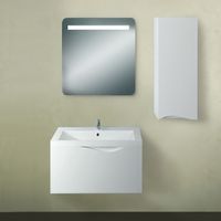 Тумба под раковину 1MarKa Этюд 75П Белая глянцевая арт-У57583 — фото 3, Тумбы под раковину