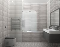 Керамическая плитка Creto Effetto Eterno Wood Grey 01 настенная 25х60 см арт-R0443H29601 — фото 2, Керамическая плитка