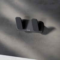 Вешалка для полотенец AM.PM Inspire V2.0 Черная матовая арт-A50A35622 — фото 5, Крючки для полотенец