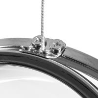 Подвесной светильник Divinare Hazel Прозрачный Хром арт-5015/02 SP-1 — фото 2, Подвесные светильники