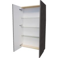 Товар: Подвесной шкаф 1MarKa Gaula 60П Графит матовый арт-У92551 - фото 2 Подвесной шкаф 1MarKa Gaula 60П Графит матовый арт-У92551 — фото 2, Шкафы для ванной