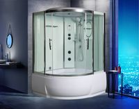 Душевой бокс WeltWasser WW500 Emmer 13555 135x135 профиль Хром стекло прозрачное арт-10000003290 — фото 3, Душевые боксы