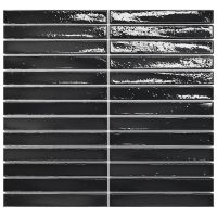 Керамическая мозаика Amadis Short Stick Azabache 29,2х29,5 см арт-8436552229439 — фото 1, Мозаика