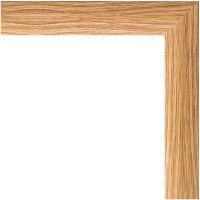 Зеркало Evoform Definite 80х60 в багетной раме - Клен 37 мм арт-BY 0646 — фото 2, Зеркала в ванную комнату