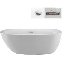 Акриловая ванна Ceruttispa Como 150x75 СT9900 без гидромассажа арт-CT9900 — фото 4, Акриловые ванны