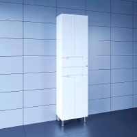 Товар: Шкаф пенал СанТа Лондон 50 Белый арт-524010 - фото 3 Шкаф пенал СанТа Лондон 50 Белый арт-524010 — фото 3, Пеналы для ванной комнаты