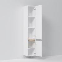 Товар: Шкаф пенал AM.PM X-Joy 30 подвесной Белый глянец Светлое дерево арт-M85ACHR0306WG - фото 6 Шкаф пенал AM.PM X-Joy 30 подвесной Белый глянец Светлое дерево арт-M85ACHR0306WG — фото 6, Пеналы для ванной комнаты