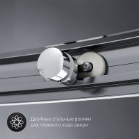 Товар: Душевой уголок AM.PM Like Round 95х95 профиль Хром глянцевый стекло прозрачное арт-W83G-333-095CT - фото 8 Душевой уголок AM.PM Like Round 95х95 профиль Хром глянцевый стекло прозрачное арт-W83G-333-095CT — фото 8, Полукруглые душевые уголки