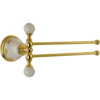 Полотенцедержатель Migliore Provance поворотный Золото арт-17704 — фото 1, Полотенцедержатели