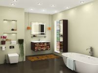 Зеркало Aquaton Римини 100 с подсветкой с сенсорным выключателем с подогревом арт-1A136902RN010 — фото 4, Зеркала в ванную комнату