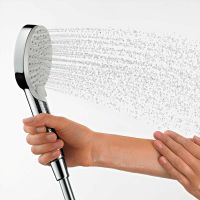 Душевая система Hansgrohe Vernis Blend Showerpipe с термостатом Хром арт-26274000 — фото 9, Душевые стойки