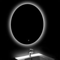 Зеркало Roca Luna 80 с подсветкой с сенсорным выключателем арт-ZRU9307558 — фото 5, Зеркала в ванную комнату