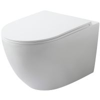 Унитаз Agger подвесной с сиденьем Микролифт арт-AT07150 — фото 1, Подвесные унитазы