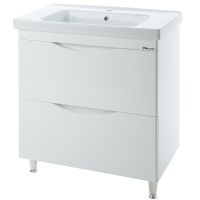 Тумба под раковину Bellezza Санриса 100 Белая арт-4630117000011 — фото 1, Тумбы под раковину