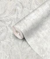 Обои Prima Italiana Colomba Винил на флизелине (1,06*10) Серый/Бежевый, Штукатурка арт-80663 — фото 3, Обои для стен