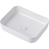 Раковина-чаша Abber Rechteck 50 Белая арт-AC2202 — фото 2, Раковины накладные