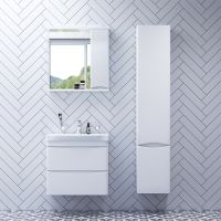 Тумба под раковину AM.PM Like 65 подвесная Белая арт-M80FHX0652WG — фото 8, Тумбы под раковину