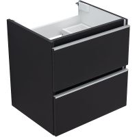 Тумба под раковину Aquanet Вега 50 подвесная Черная арт-329594 — фото 5, Тумбы под раковину